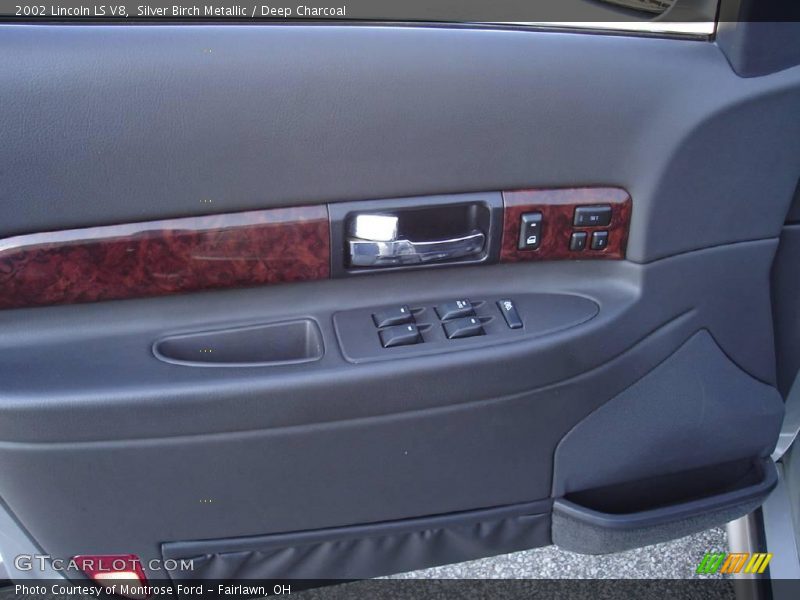 Silver Birch Metallic / Deep Charcoal 2002 Lincoln LS V8