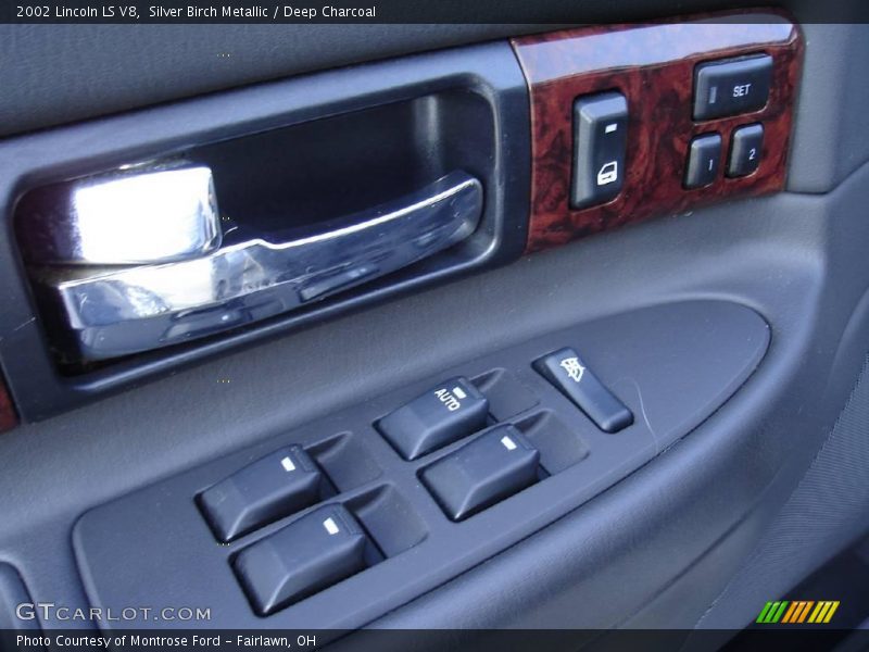Silver Birch Metallic / Deep Charcoal 2002 Lincoln LS V8
