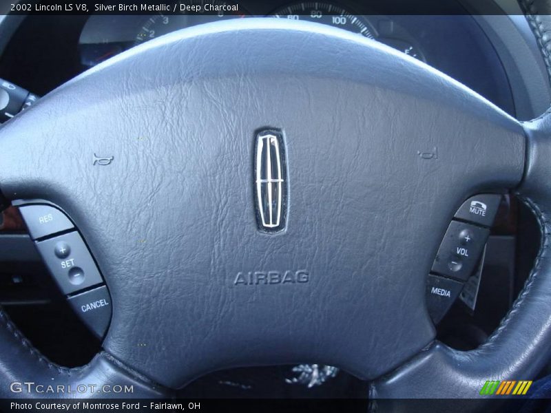 Silver Birch Metallic / Deep Charcoal 2002 Lincoln LS V8