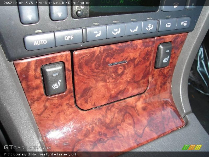 Silver Birch Metallic / Deep Charcoal 2002 Lincoln LS V8
