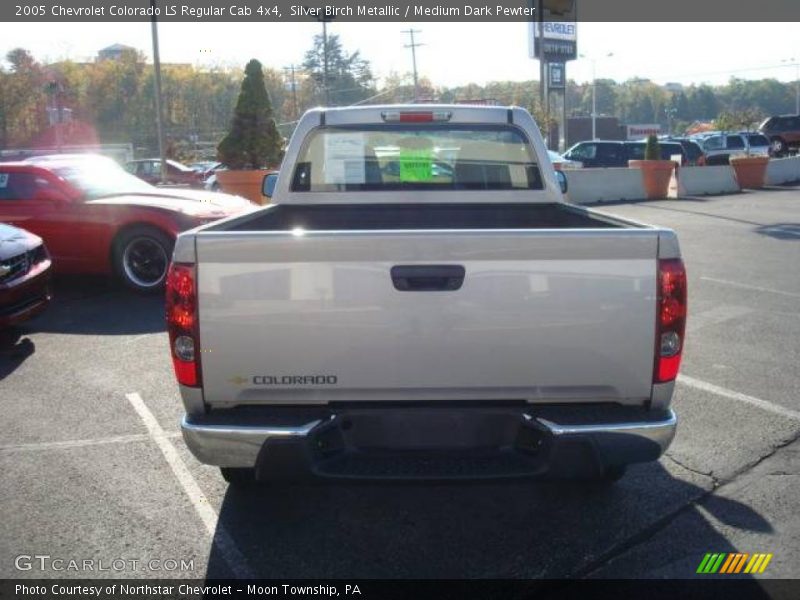 Silver Birch Metallic / Medium Dark Pewter 2005 Chevrolet Colorado LS Regular Cab 4x4