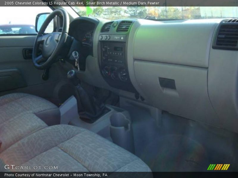 Silver Birch Metallic / Medium Dark Pewter 2005 Chevrolet Colorado LS Regular Cab 4x4