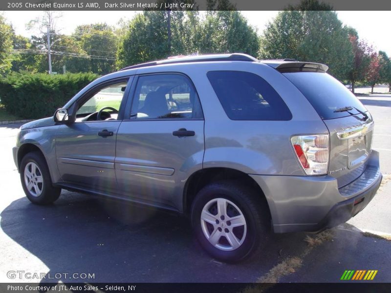 Dark Silver Metallic / Light Gray 2005 Chevrolet Equinox LS AWD