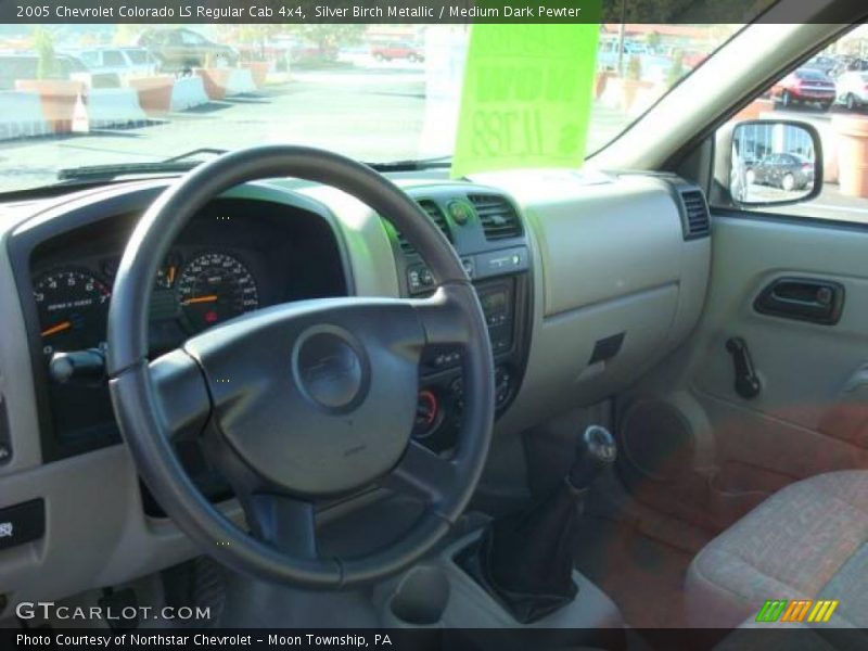 Silver Birch Metallic / Medium Dark Pewter 2005 Chevrolet Colorado LS Regular Cab 4x4