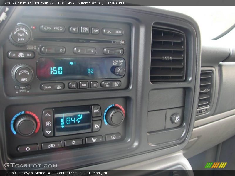 Summit White / Tan/Neutral 2006 Chevrolet Suburban Z71 1500 4x4