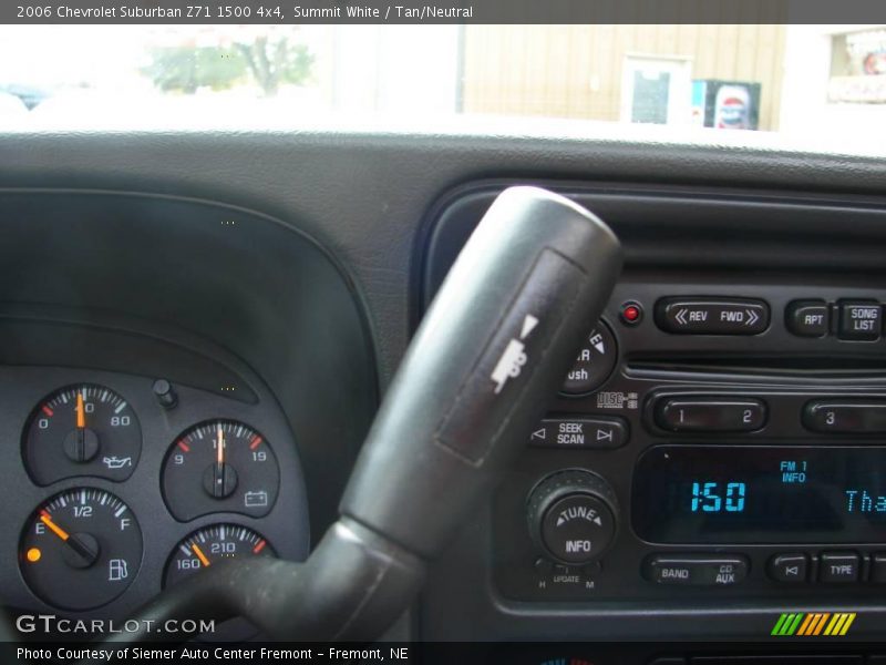 Summit White / Tan/Neutral 2006 Chevrolet Suburban Z71 1500 4x4