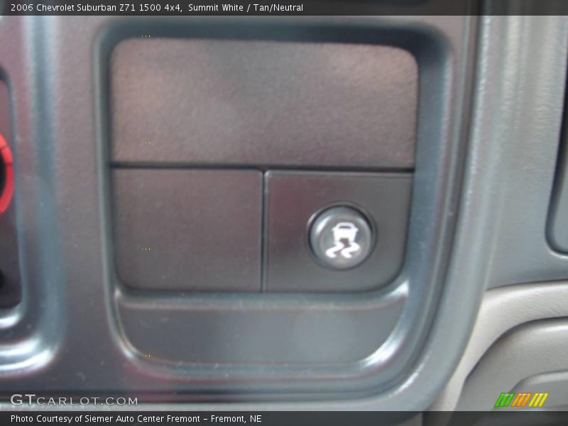 Summit White / Tan/Neutral 2006 Chevrolet Suburban Z71 1500 4x4