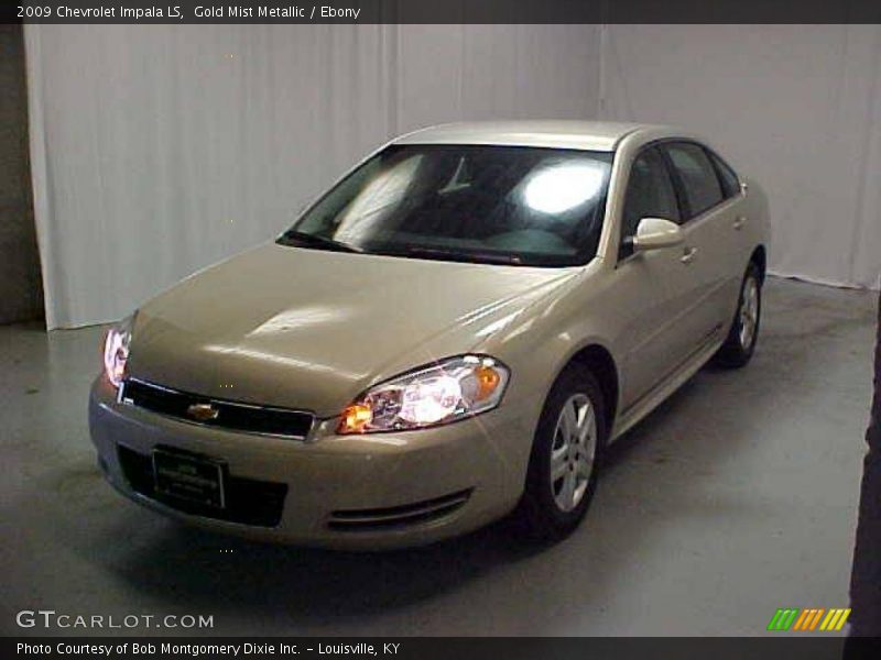 Gold Mist Metallic / Ebony 2009 Chevrolet Impala LS