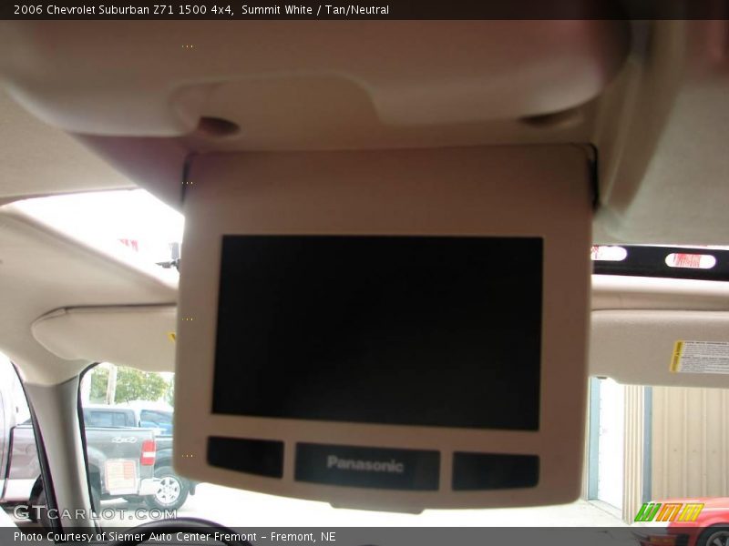 Summit White / Tan/Neutral 2006 Chevrolet Suburban Z71 1500 4x4