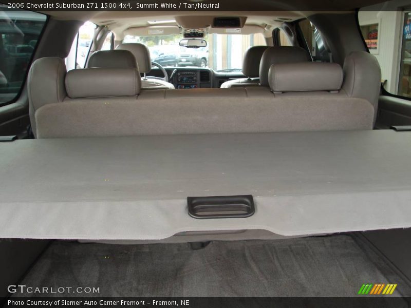 Summit White / Tan/Neutral 2006 Chevrolet Suburban Z71 1500 4x4