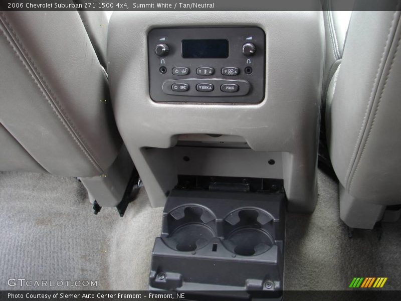 Summit White / Tan/Neutral 2006 Chevrolet Suburban Z71 1500 4x4