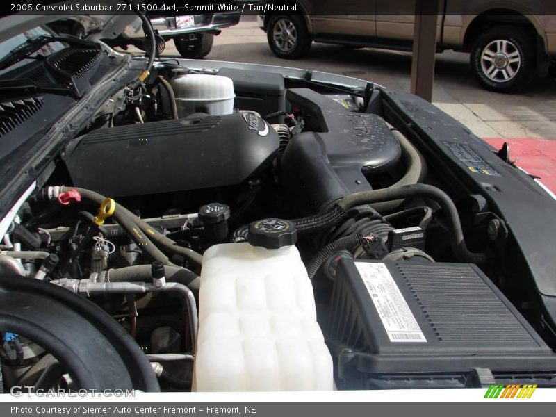 Summit White / Tan/Neutral 2006 Chevrolet Suburban Z71 1500 4x4