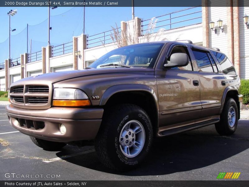 Sierra Bronze Metallic / Camel 2000 Dodge Durango SLT 4x4
