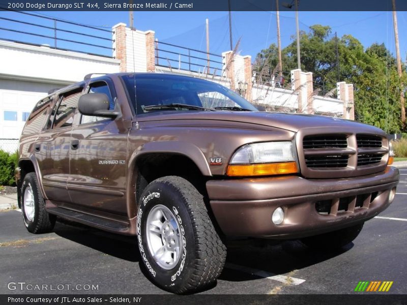 Sierra Bronze Metallic / Camel 2000 Dodge Durango SLT 4x4