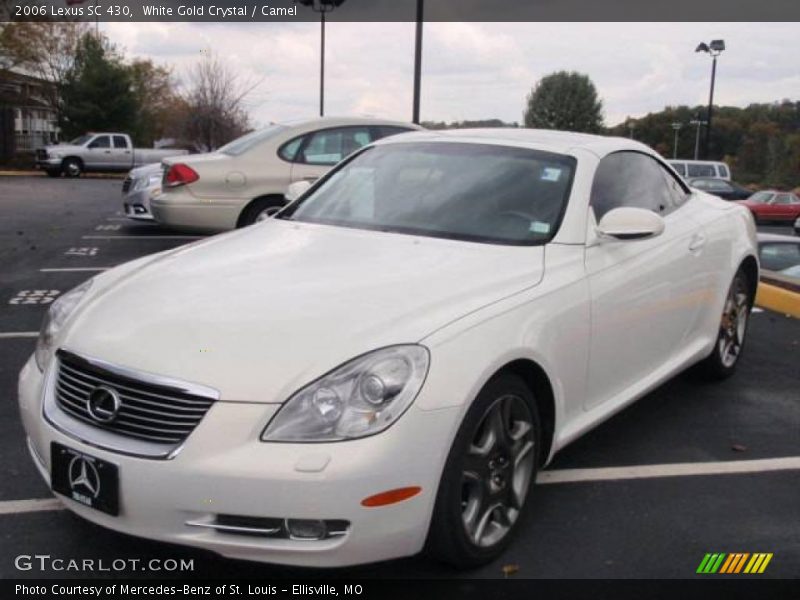 White Gold Crystal / Camel 2006 Lexus SC 430