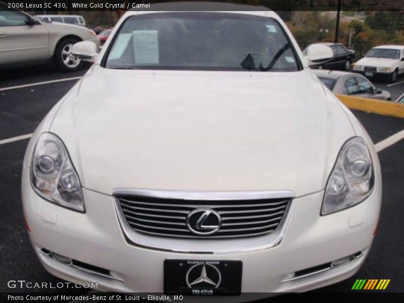 White Gold Crystal / Camel 2006 Lexus SC 430