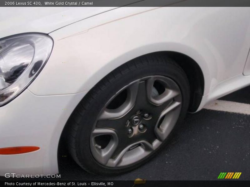 White Gold Crystal / Camel 2006 Lexus SC 430