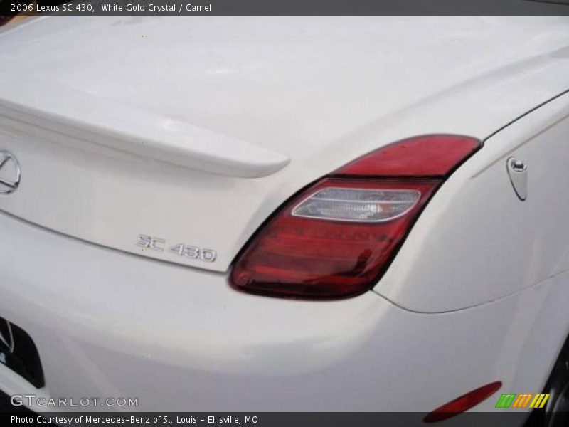 White Gold Crystal / Camel 2006 Lexus SC 430