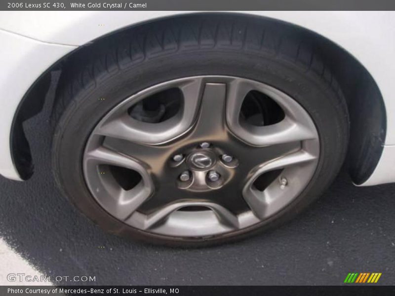 White Gold Crystal / Camel 2006 Lexus SC 430