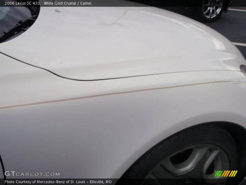 White Gold Crystal / Camel 2006 Lexus SC 430