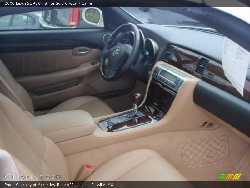 White Gold Crystal / Camel 2006 Lexus SC 430