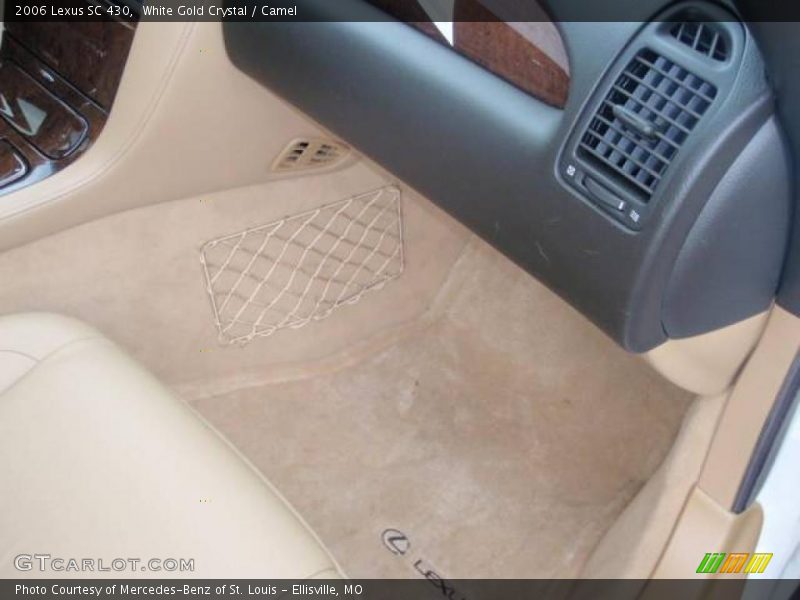 White Gold Crystal / Camel 2006 Lexus SC 430
