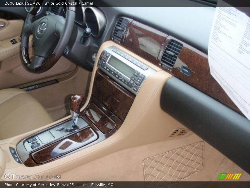 White Gold Crystal / Camel 2006 Lexus SC 430