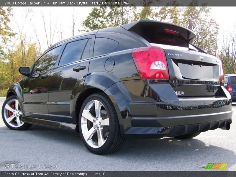 Brilliant Black Crystal Pearl / Dark Slate Gray 2008 Dodge Caliber SRT4