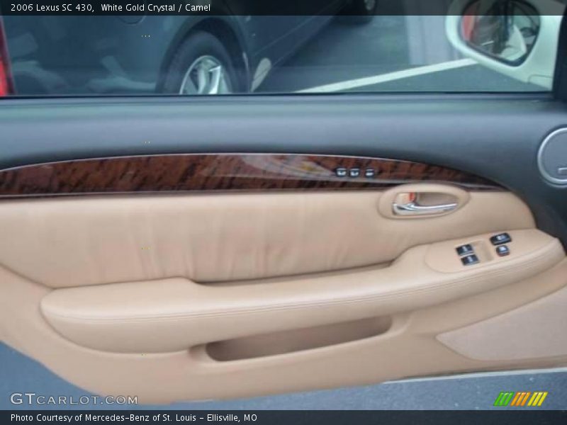 White Gold Crystal / Camel 2006 Lexus SC 430