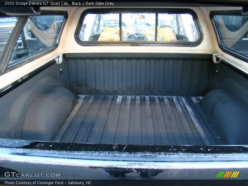 Black / Dark Slate Gray 2003 Dodge Dakota SLT Quad Cab