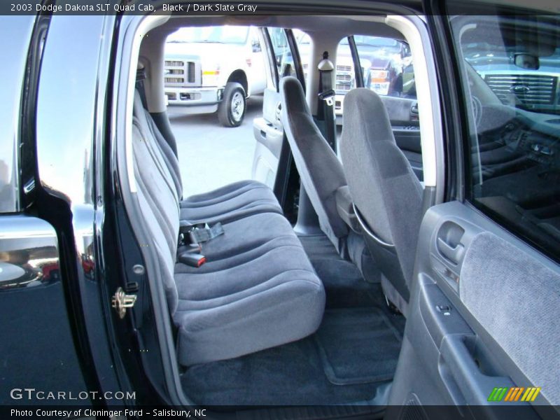 Black / Dark Slate Gray 2003 Dodge Dakota SLT Quad Cab