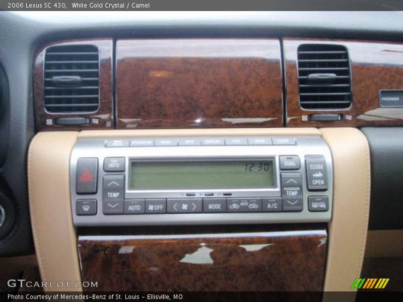 White Gold Crystal / Camel 2006 Lexus SC 430