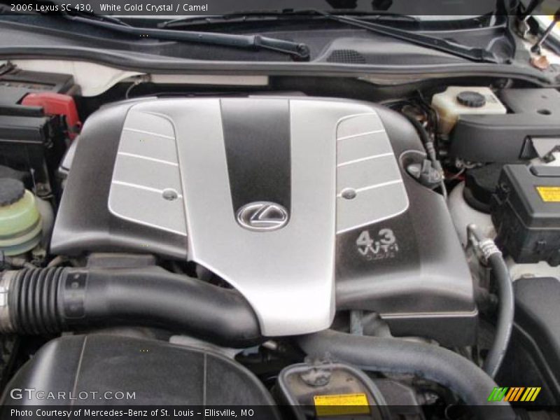 White Gold Crystal / Camel 2006 Lexus SC 430