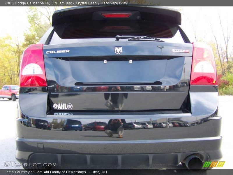 Brilliant Black Crystal Pearl / Dark Slate Gray 2008 Dodge Caliber SRT4