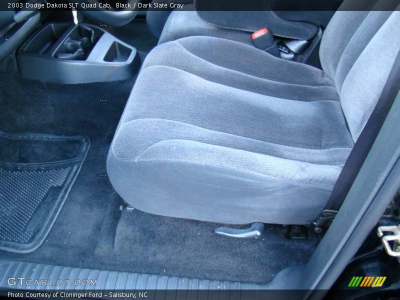 Black / Dark Slate Gray 2003 Dodge Dakota SLT Quad Cab