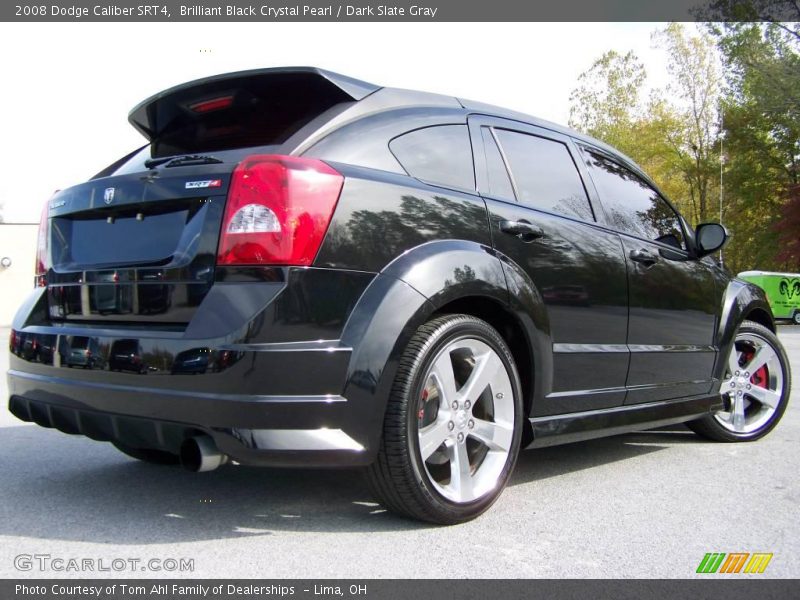 Brilliant Black Crystal Pearl / Dark Slate Gray 2008 Dodge Caliber SRT4