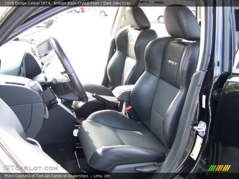Brilliant Black Crystal Pearl / Dark Slate Gray 2008 Dodge Caliber SRT4