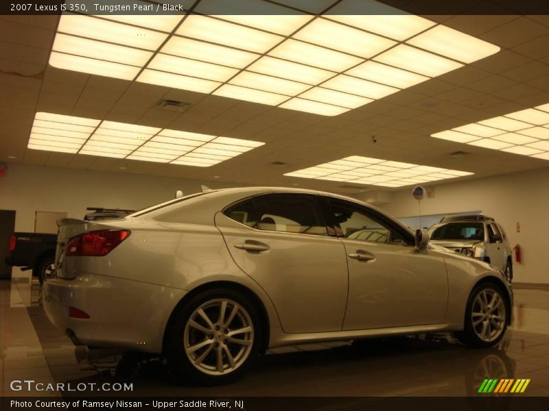 Tungsten Pearl / Black 2007 Lexus IS 350