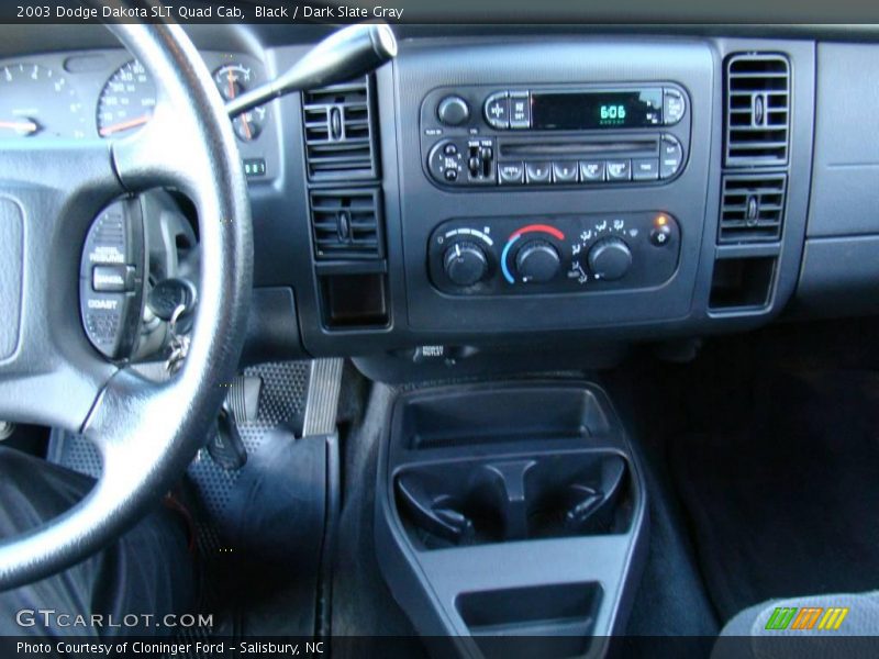 Black / Dark Slate Gray 2003 Dodge Dakota SLT Quad Cab