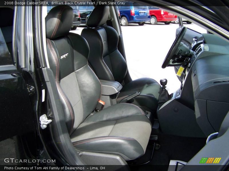 Brilliant Black Crystal Pearl / Dark Slate Gray 2008 Dodge Caliber SRT4