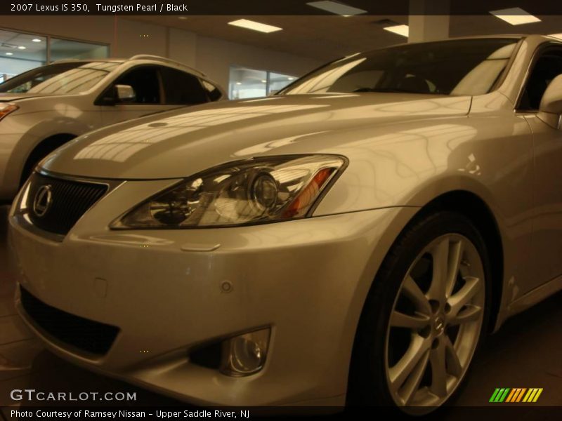 Tungsten Pearl / Black 2007 Lexus IS 350