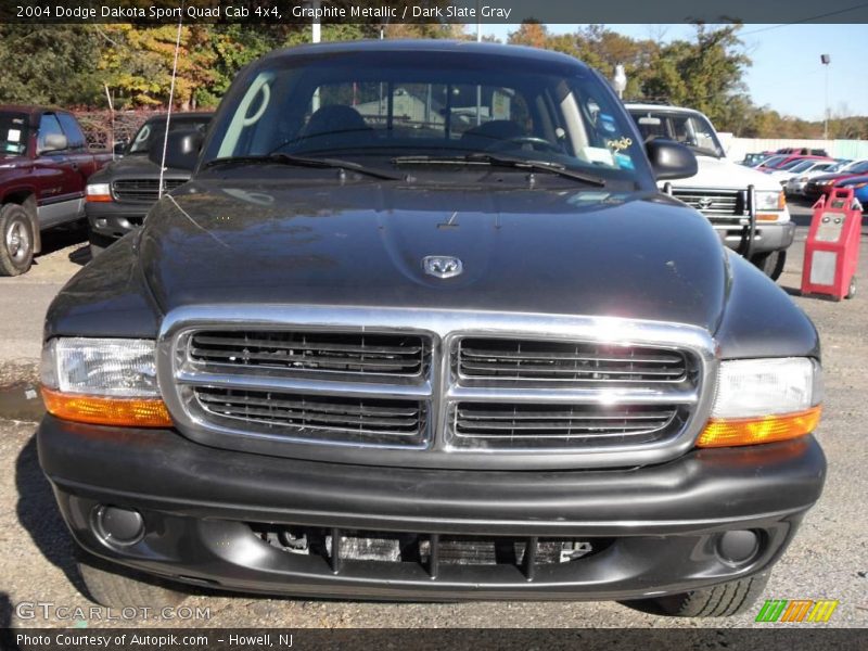 Graphite Metallic / Dark Slate Gray 2004 Dodge Dakota Sport Quad Cab 4x4