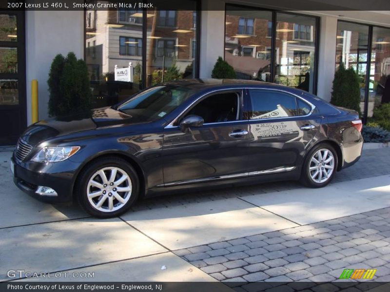 Smokey Granite Mica / Black 2007 Lexus LS 460 L