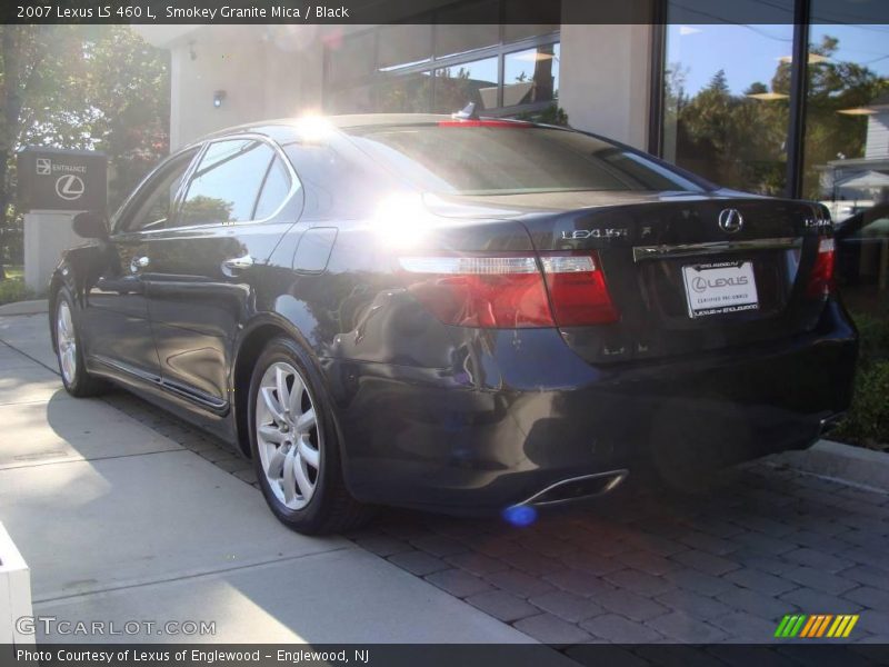 Smokey Granite Mica / Black 2007 Lexus LS 460 L