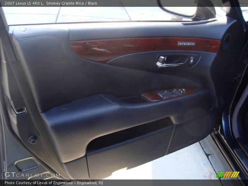 Smokey Granite Mica / Black 2007 Lexus LS 460 L