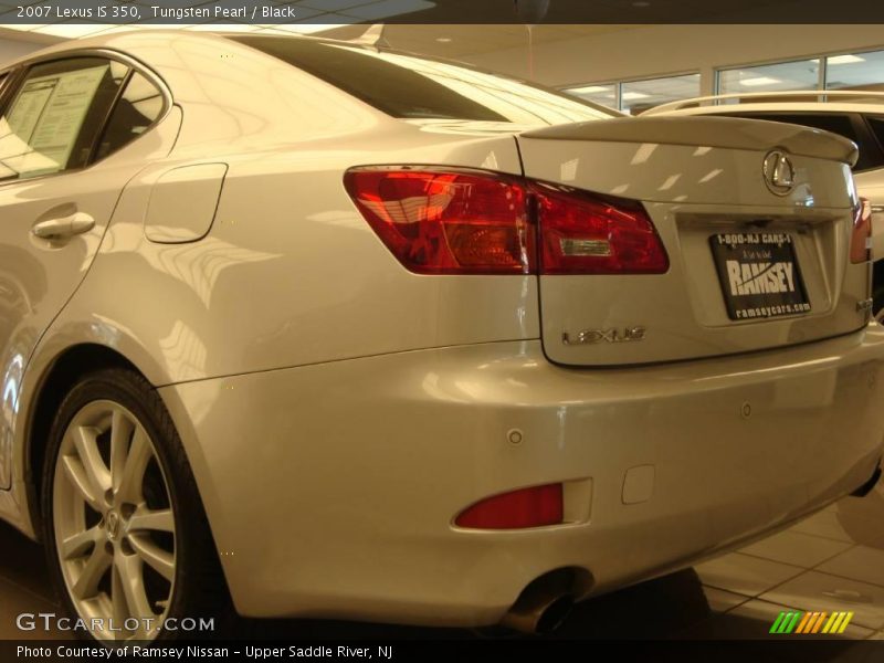 Tungsten Pearl / Black 2007 Lexus IS 350