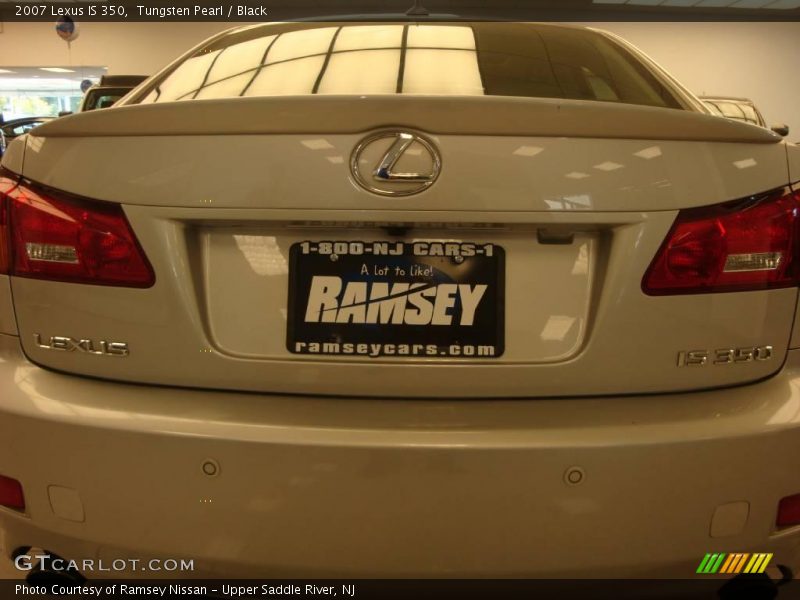 Tungsten Pearl / Black 2007 Lexus IS 350