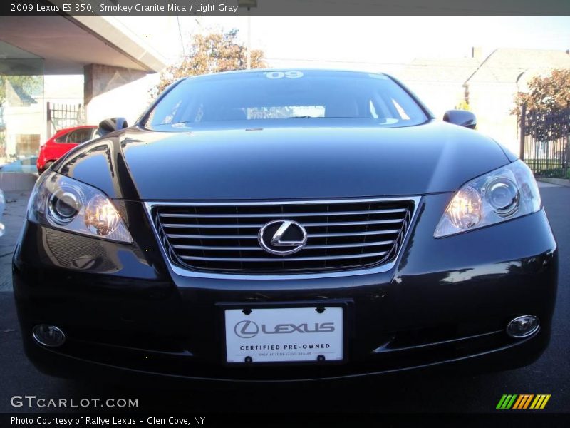 Smokey Granite Mica / Light Gray 2009 Lexus ES 350