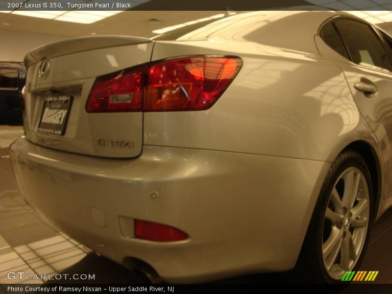 Tungsten Pearl / Black 2007 Lexus IS 350