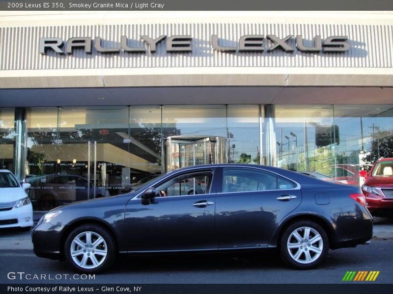Smokey Granite Mica / Light Gray 2009 Lexus ES 350